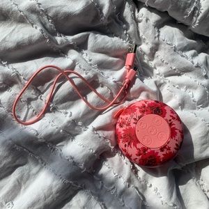 Ban.do floral shower speaker pink